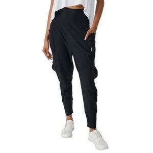 NWT!! Free People - Take A Hike Harem Pants - Black - Small